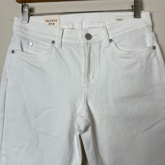PAIGE Flaunt Denim Bombshell Ankle Blanchette Curvy White Jeans Size 24 NWOT - Picture 3 of 11